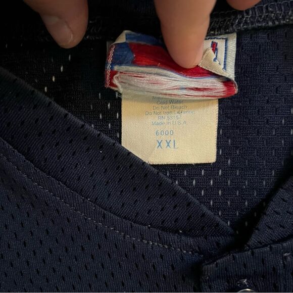 Indians Jersey Men’s Blue & Red XXL - Picture 2 of 5